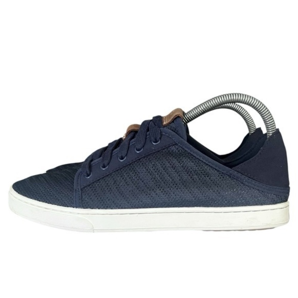 OluKai Pehuea Li Navy Mesh Slip On Sneakers Shoes Women US W9 EUR 39 - Picture 3 of 7